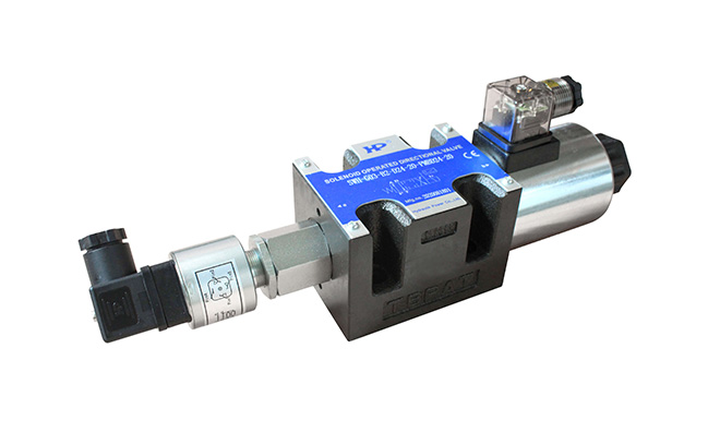 方向控制閥中的滑閥式帶位置檢測(cè)電磁/電液換向閥
